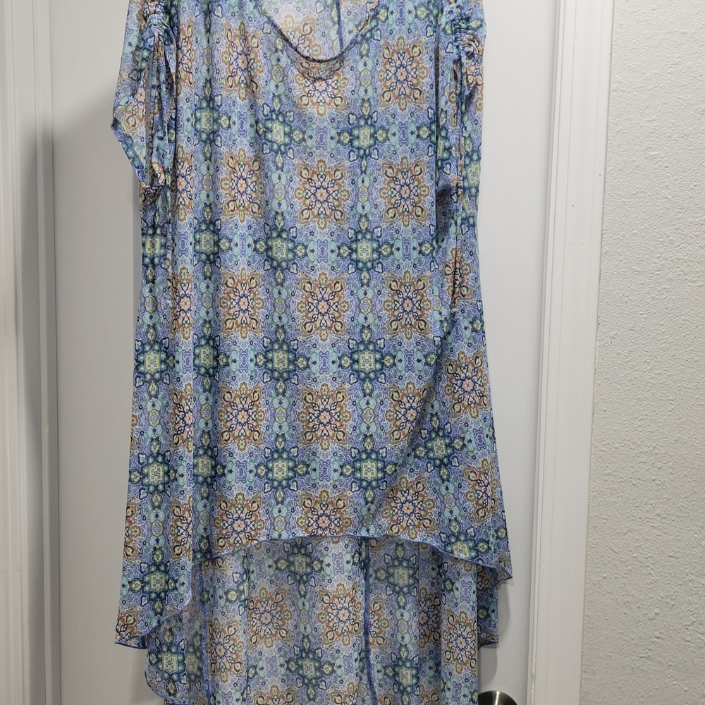 Stitch Multicolor Paisley Top
